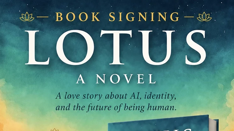 Image: Book Signing: LOTUS by Will Cooper