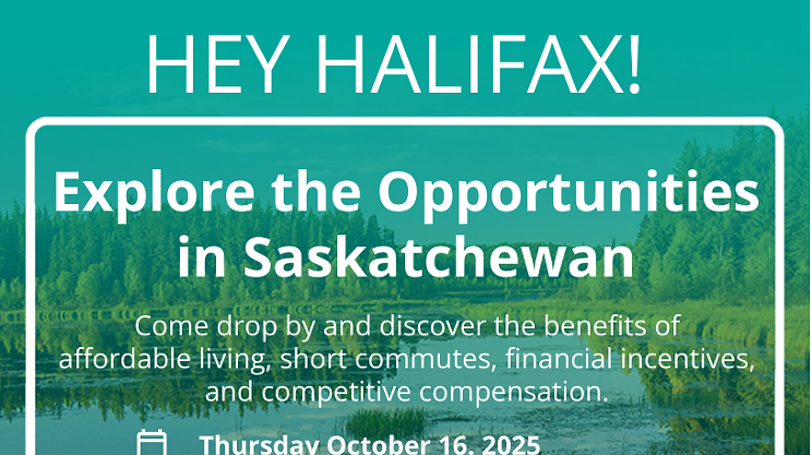 Image: Come learn about Saskatchewan Healthcare Opportunities!