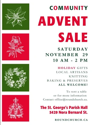 Image: Community Advent Sale