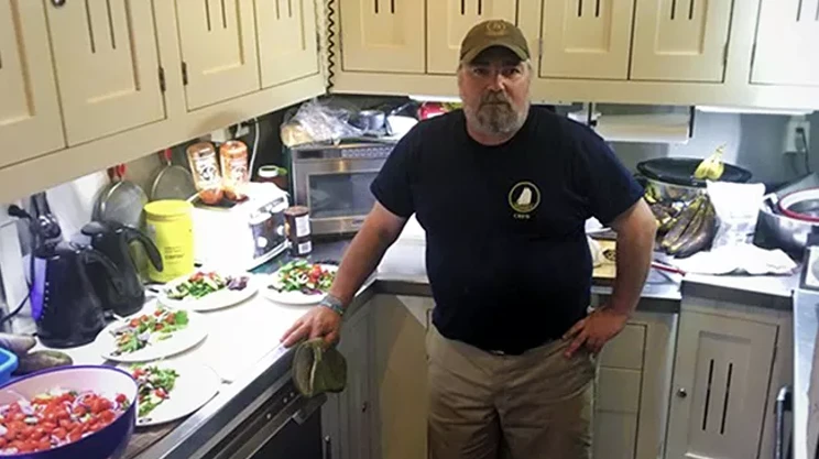 Image: Cooking in a Tall Ship is like cooking at home, until there&rsquo;s a storm