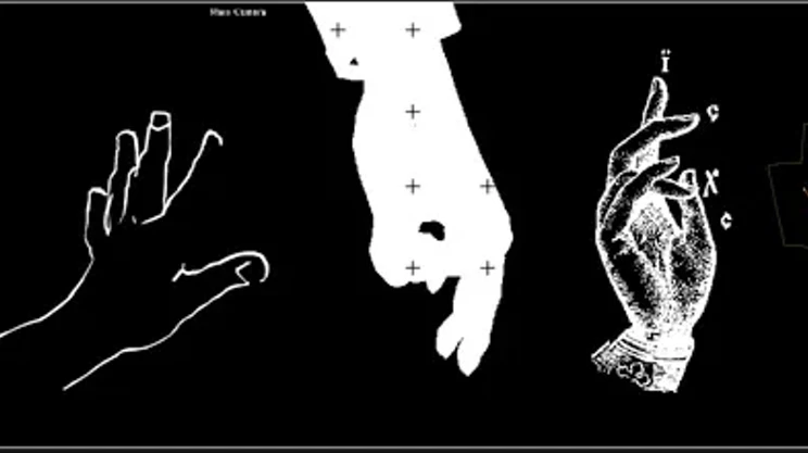 Image: David Clark's net.art: a spacy trip