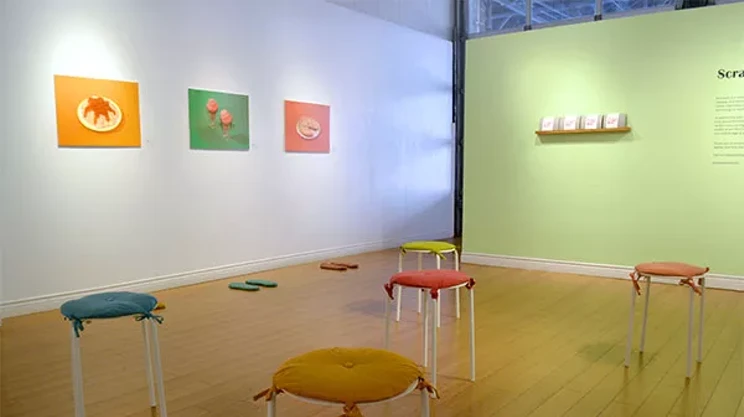 Image: Fall Arts: Emily Lawrence, Scratch & Sniff Menu at The Craig Gallery