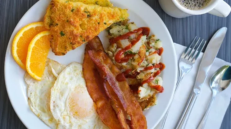 Image: Give me all the bacon and eggs you have