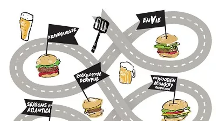 Image: Hop aboard the Burger Bus!