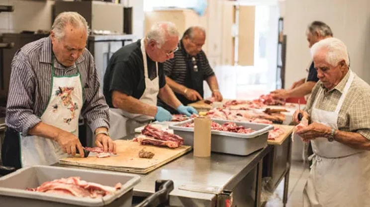 Image: Italian Weekend prep, behind the scenes