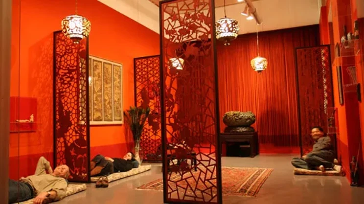 Image: Karen Tam trades spaces