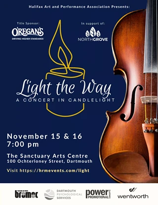 Image: Light the Way; a concert in candle light