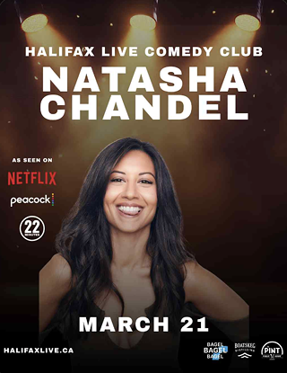 Image: Natasha Chandel Live in Halifax!