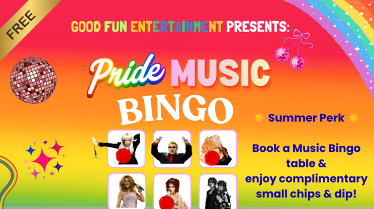 Image: ???????? PRIDE MUSIC BINGO at BONFIRE ????️&zwj;????✨