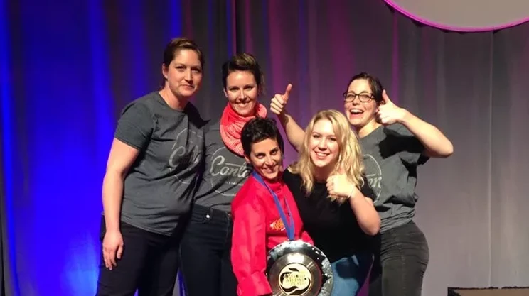 Image: Ren&eacute;e Lavall&eacute;e wins Gold Medal Plates