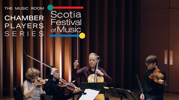 Image: Scotia Festival String Quartet | Music Room Chamber Players Series