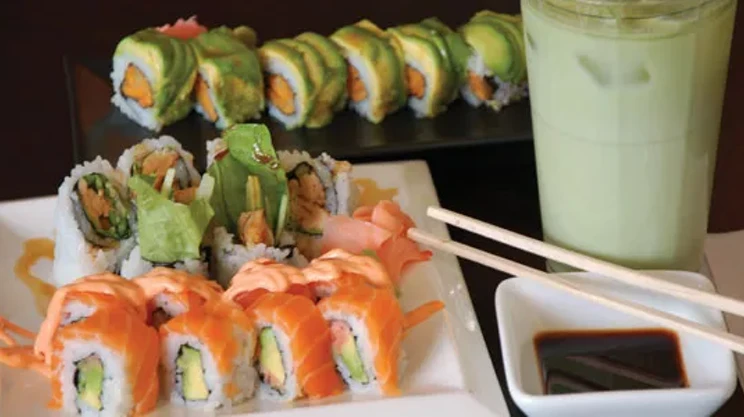 Image: Shining sushi