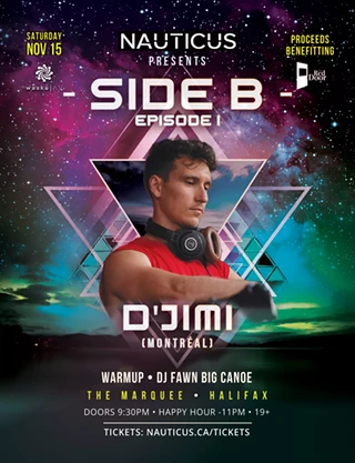 Image: "Side B"????????️&zwj;????House/Techno feat D'Jimi (Montr&eacute;al)