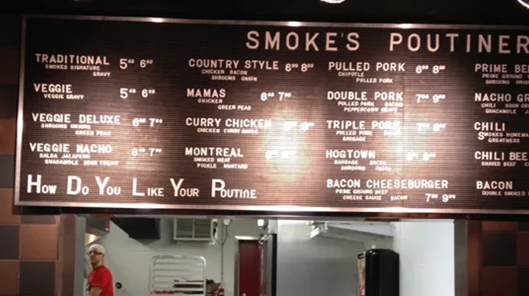 Image: Smoke's Poutinerie, Pizza Corner
