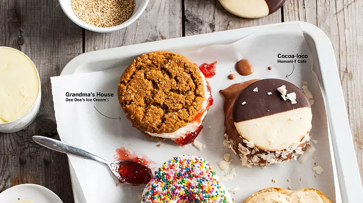 Image: Sweet unions: four ice cream sandwiches to make at home