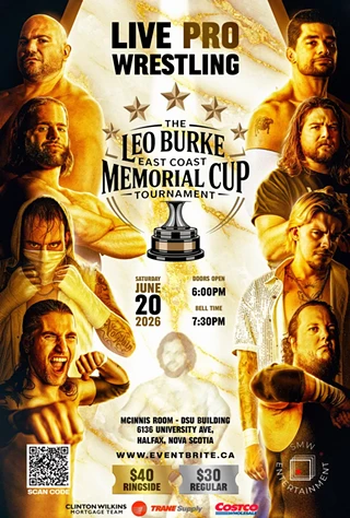 Image: THE LEO BURKE EAST COAST MEMORIAL CUP - PRO WRESTLING TOURNAMENT