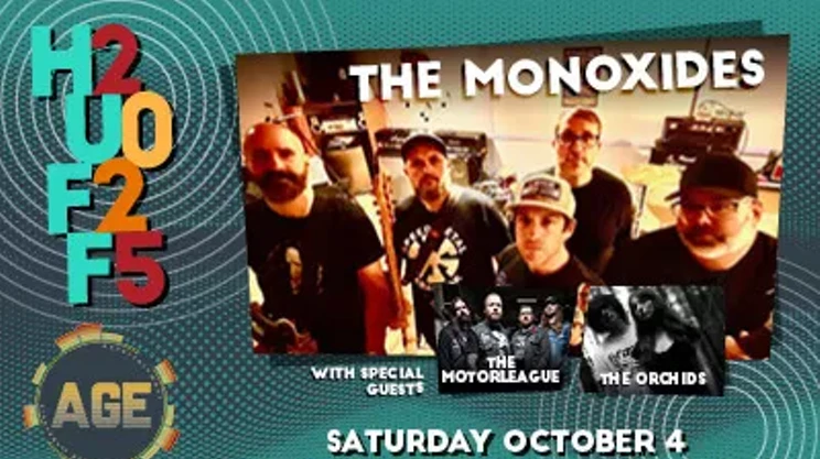 Image: The Monoxides w/ special guests The Motorleague & The Orchids