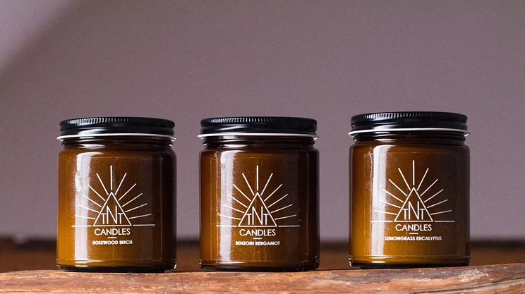 Image: TNT Candles are heaven scent