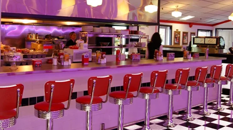 Image: True North Diner's retro-fitted comforts