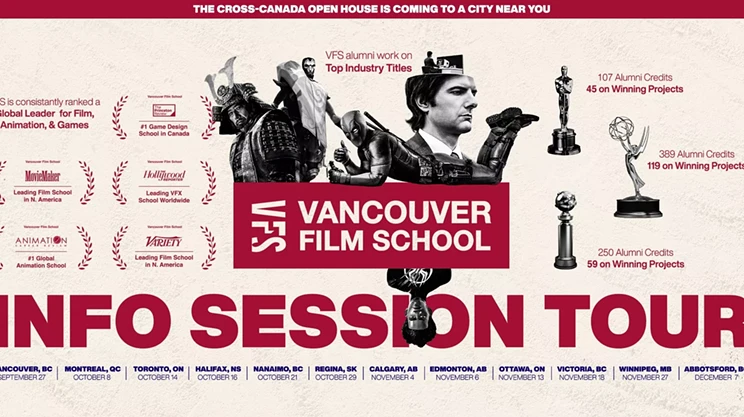 Image: Vancouver Film School - Info Session | Halifax, NS