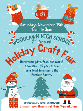 Image: Woodlawn High School 2nd Annual Holiday Craft Fair