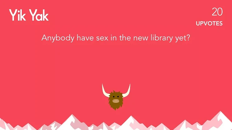Image: Yik Yak Halifax mostly just about pooping